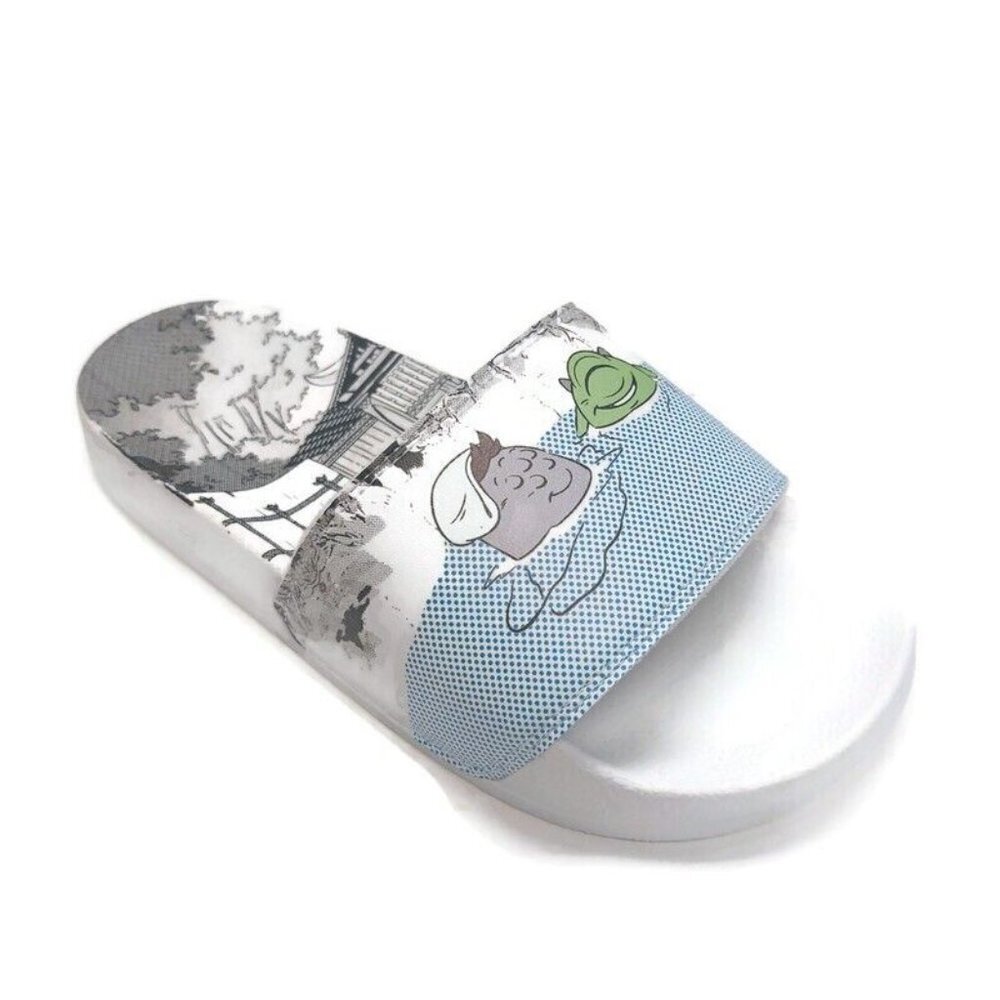 Adidas Originals Mens Sz 4 Adilette Lite Disney Pixar Monsters Inc Slides GX0995
